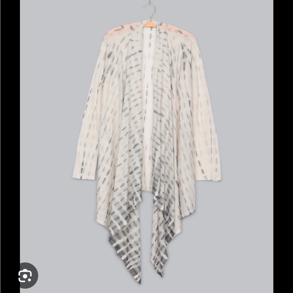 Eileen Fisher Alpaca Silk Open Cardigan‎ Petite Medium Minimalist Boho Drape